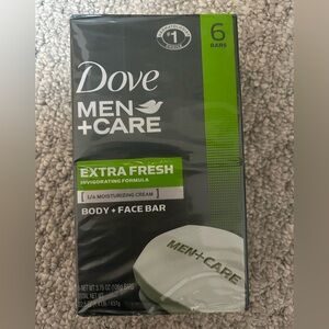 Men+Care Extra Fresh Body and Face Bar - Green and Gray set of 2 (12 bars)
